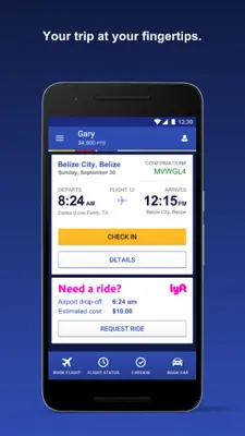 Southwest Airlines android App screenshot 0