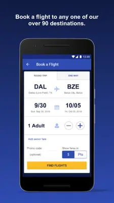 Southwest Airlines android App screenshot 3